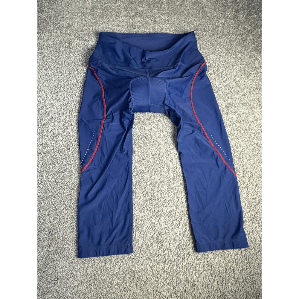 Baleaf Cycling Pants Mens Extra Large Blue Padded Nylon/Spandex Leggings